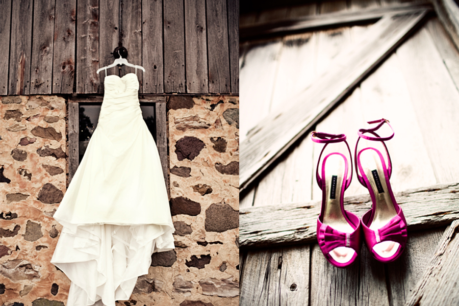 The dress often times becomes a reflection of the style of the wedding
